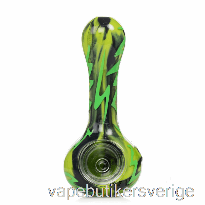 Vape Sverige Eyce Oraflex Switchback Silikonsked Varelse Grön (svart / Limegrön)